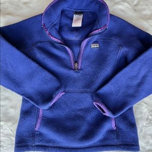 Patagonia Fleece Zip Up Sz 8